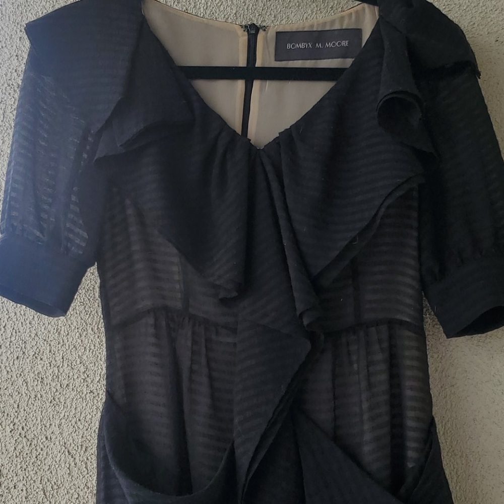 BOMBYX M. MOORE black dress